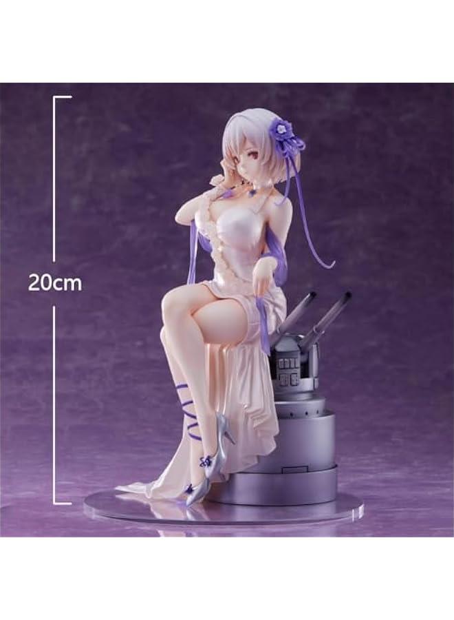 HMS Sirius Figure Beauty Girl Action Model Girl Sitting Dress Figure Ornaments Decoration  - Image 2