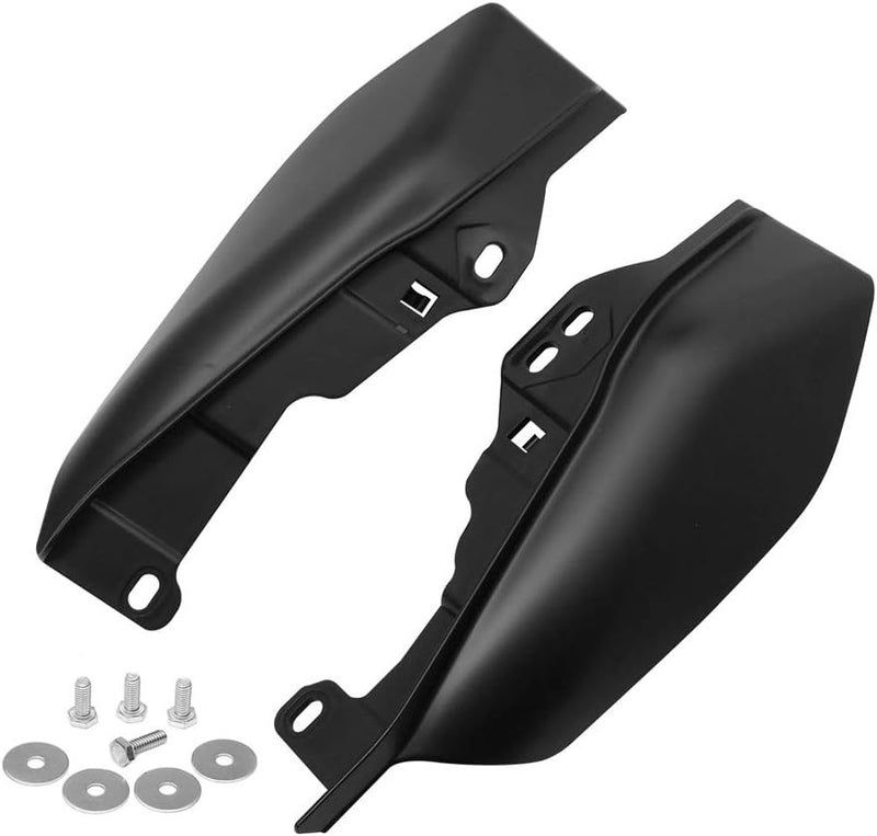 H RUO Matte Black Mid Frame Air Deflector Trim Cover for Harley Davidson - Image 1