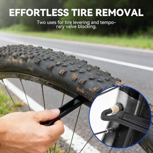 AUTOWN Bike Tire Repair Kit, 32PCS Bicycle Inner Tube Patch Kit with Patches, Tire Levers, Rubber Repair Sealants and Portable Case for Bikes, Motorcycles & Inflatable Tubes - Image 3