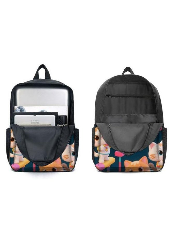 Bright Li Fire Unlock the new fashion of childish fun! Three-piece set of bags, cartoon elements for children and teenagers (students, children, friends' outings, mountain climbing, schooling, etc. can be used) - 107 - Image 4