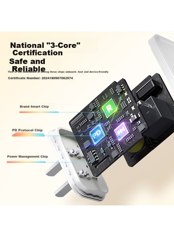 Witgoer 45w/40w Gan Charger Set With 3c Certification For Iphone 17/16/15 Pro Max, Type-c Cable - Image 4