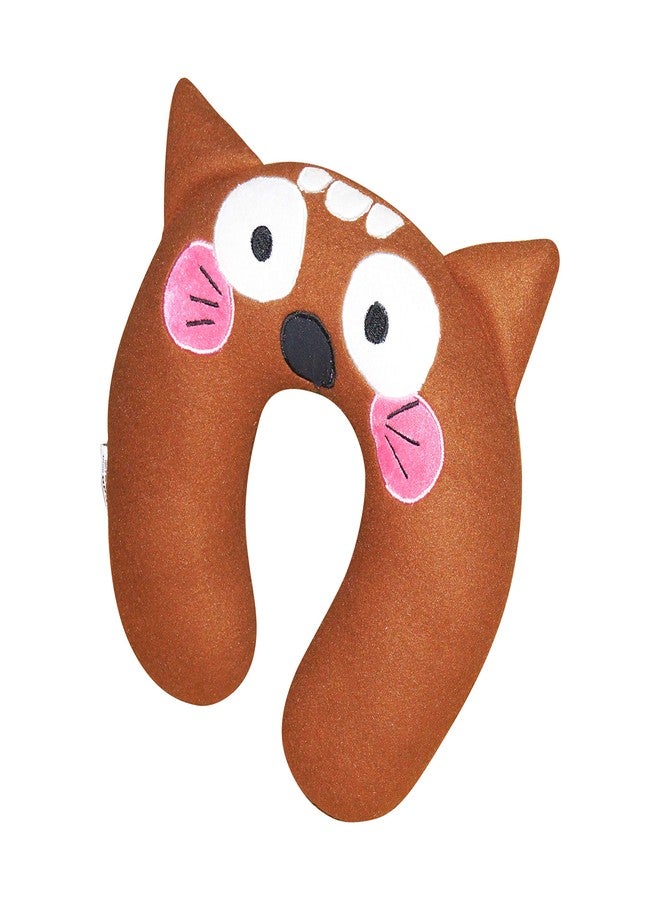 Oscar Home Travel Kids Neck Support Cute U Shaped Animal Pillow for Baby Boy and Girl - Image 2