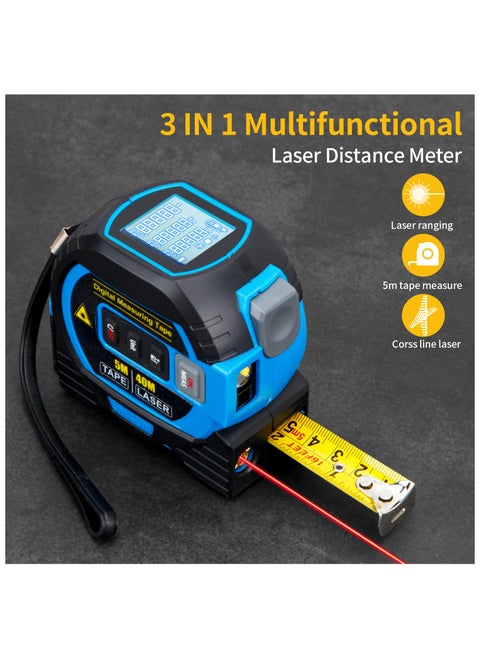 Laser distance meter, steel tape distance meter, indoor laser measuring instrument laser ruler