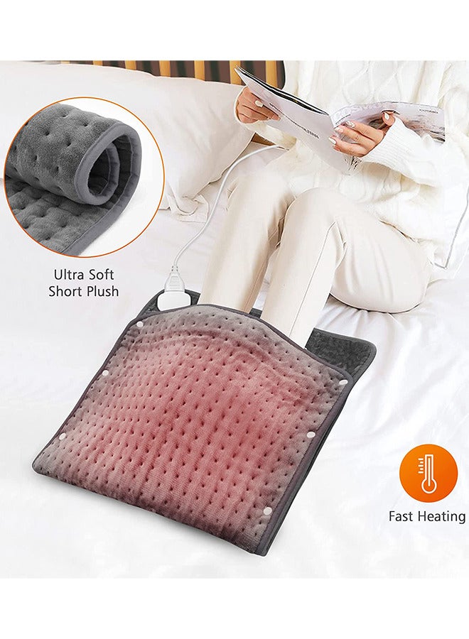 Generic Electric Heating Pad 40 x 76cm for Back Neck Shoulder Cramp Abdomen Pain Relief Foot Warmer Adjustable Temperature  - Image 5