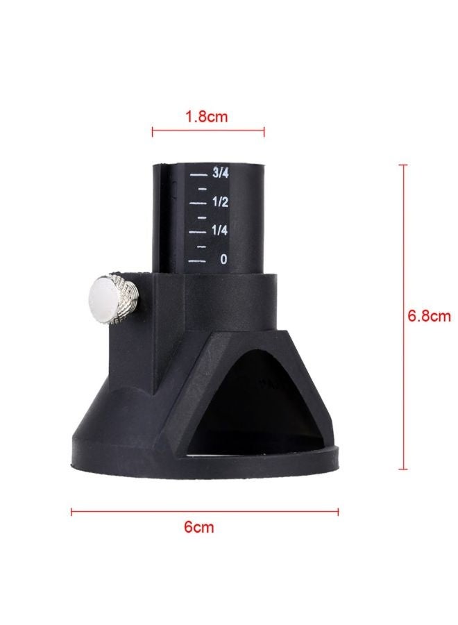Hardware Electric Grindering Locator Dedicated Tools, Grinder Cover Drill Protector Safety Electric Drill Protective Cover Guard Case,Rotating File Combination Set  - Image 2