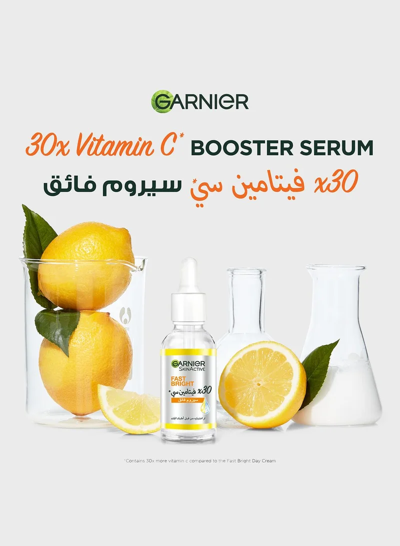 garnier Skin Active Fast Bright 30x Vitamin C Anti Dark Spot Serum 30Ml