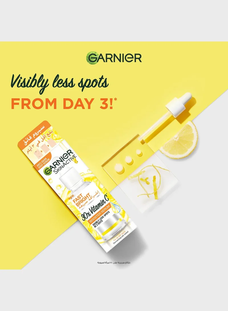 garnier Skin Active Fast Bright 30x Vitamin C Anti Dark Spot Serum 30Ml