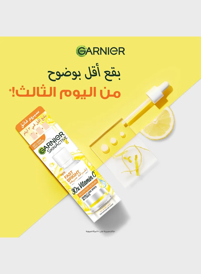 garnier Skin Active Fast Bright 30x Vitamin C Anti Dark Spot Serum 30Ml