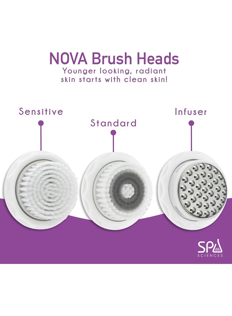 Spa Sciences NOVA Skin Cleansing Replacement Brush Head - Image 3