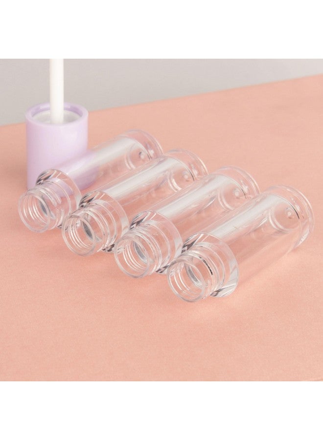 COSIDEA 40Pcs Empty Pink Mini Lip Gloss Tubes 2.5Ml 0.08 Oz Lipgloss Tube With Wand Applicator For Lip Oil Tint Bottles Container - Image 5
