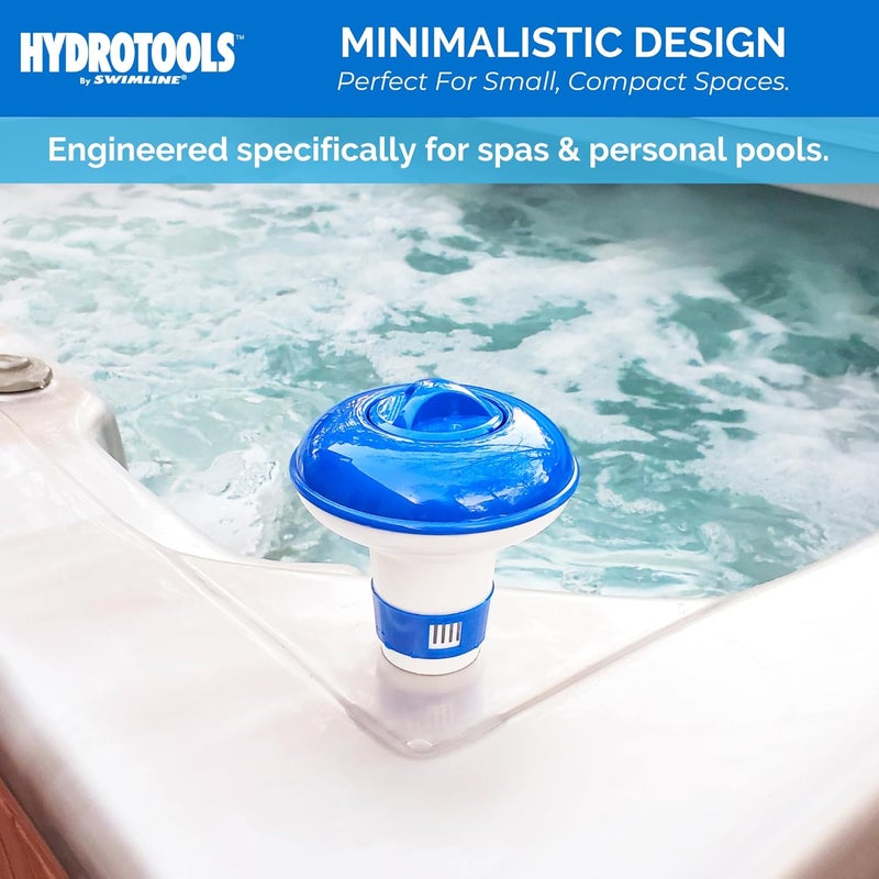 Swimline Hydrotools Mini Chemical Dispenser for Spas and Personal Pools - Adjustable Flow Rate for Bromine & Chlorine Tablets - Image 3