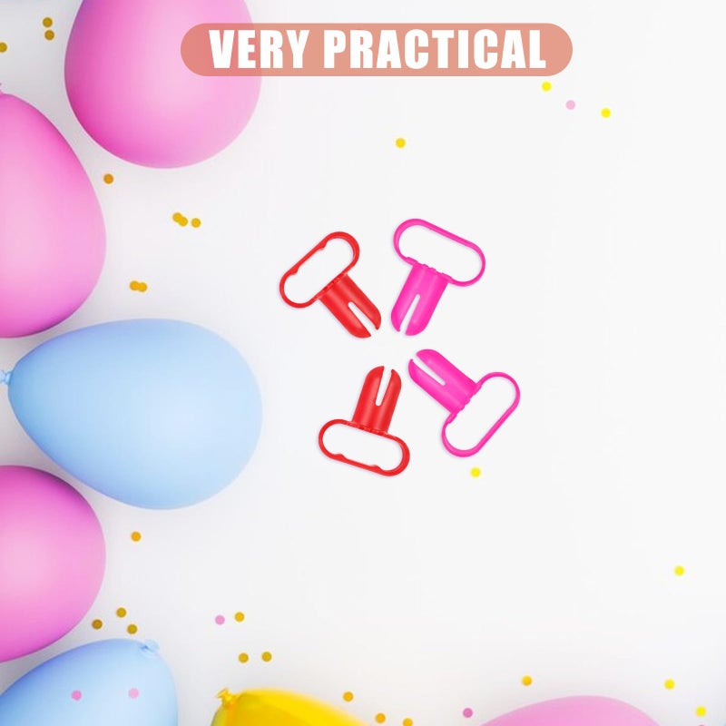 Balloon Chain Kit with Dual Hole Tape Dots and Knotter Tool for Party Decorations Random Colors - Image 4