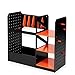 Play Platoon Storage Rack for Nerf Gun Storage Nerf Accessories Sturdy Wood Construction Dart Holder 6 Toy Gun Holder for Wall with Pegboard Wall Organizer Includes 20 Pegs - Image 2