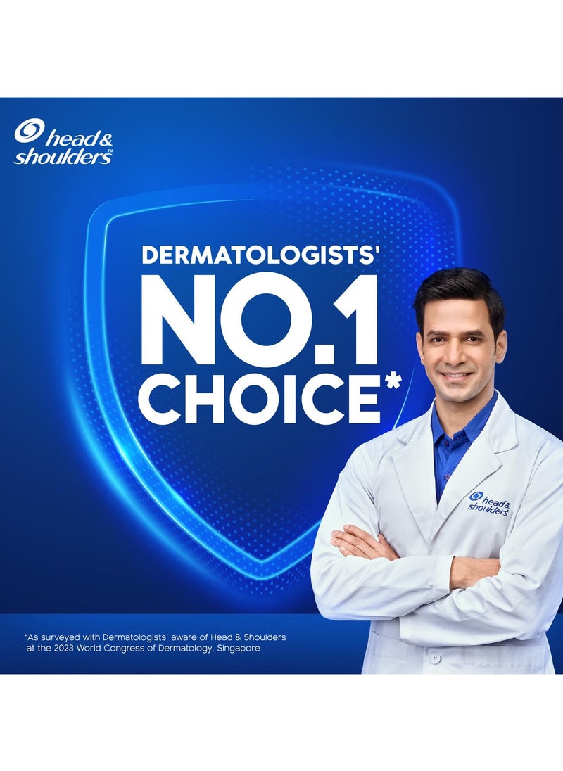 Head & Shoulders Smooth and Silky, Anti Dandruff Shampoo for Women & Men , 1 L  - Image 3