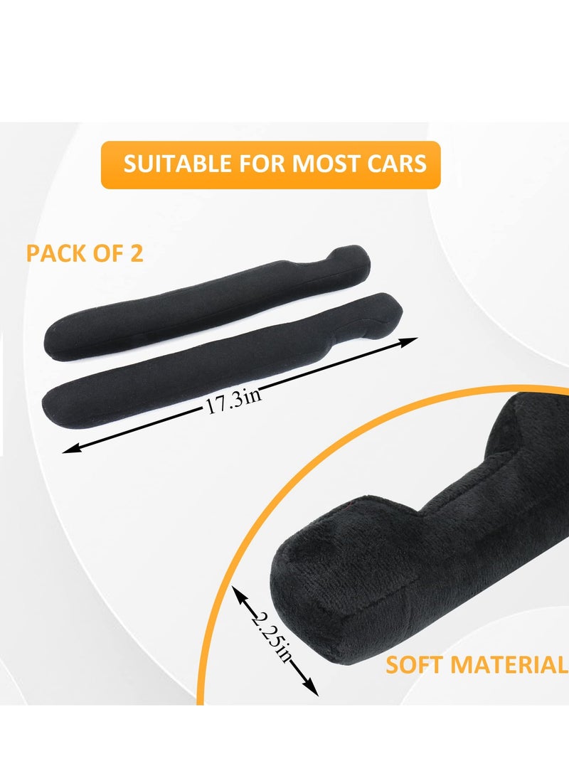 Excefore Car Seat Gap Filler Pad,  Car SUV Truck Fit Organizer Fill The Gap Between Seat ,for All Vehicles Stop Dropping Things 2PCS(Black) - Image 4