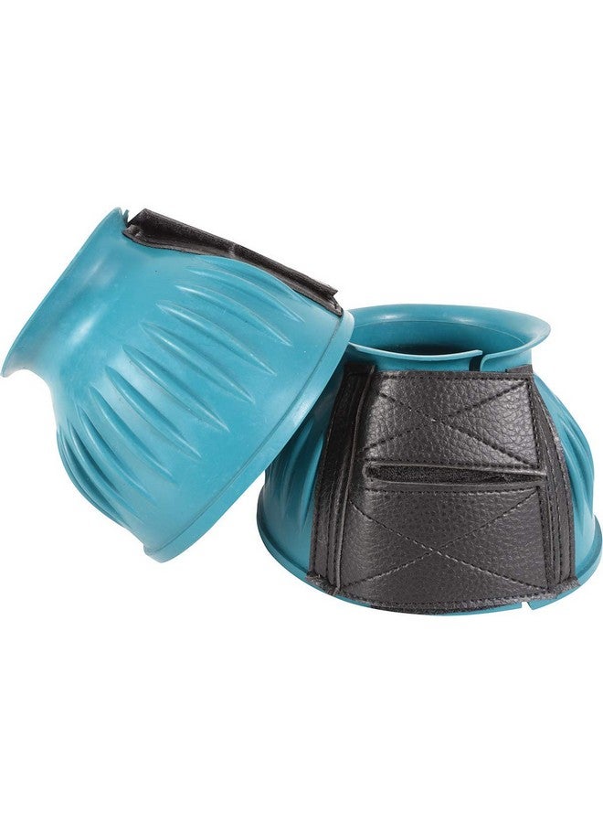 كاشيل حذاء كاشيل المصنوع من المطاط للخيول من شركة كاشيل، لون أزرق مخضر كبير - Image 1