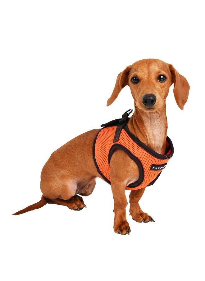 بوبيا - سترة Puppia Soft Vest Harness B II - برتقالية - مقاس كبير - Image 1