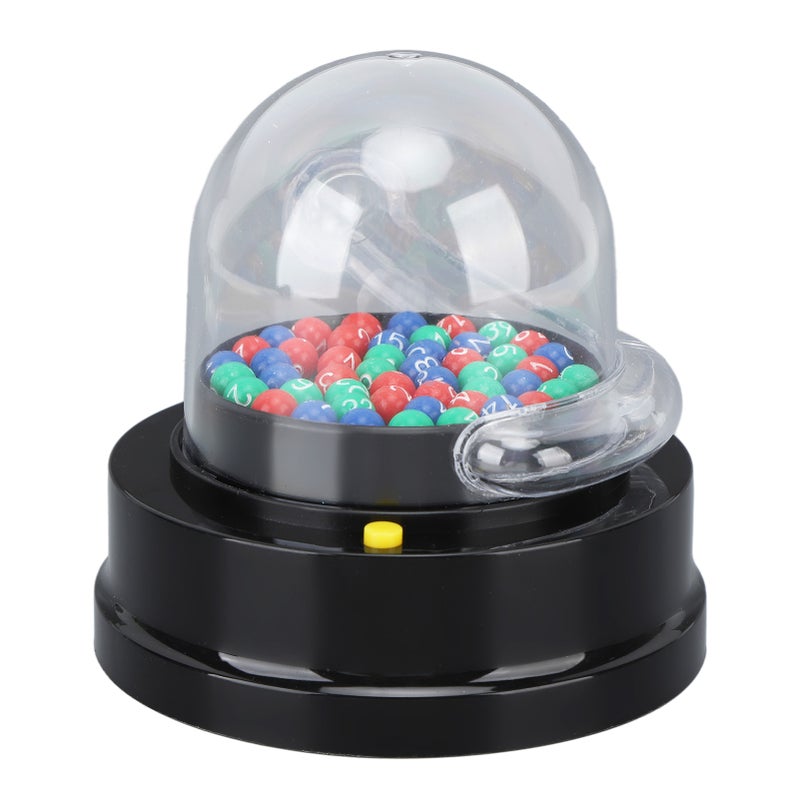 Electric Shake Lucky Ball Machine Mini Lottery Machine Portable Fortunate Number Lottery Shaker - Image 1