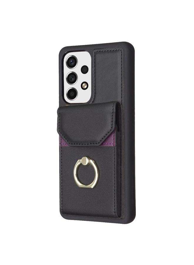 S-TOP Case For Samsung Galaxy A52 BF29 Organ Card Bag Ring Holder Phone Case - Image 2