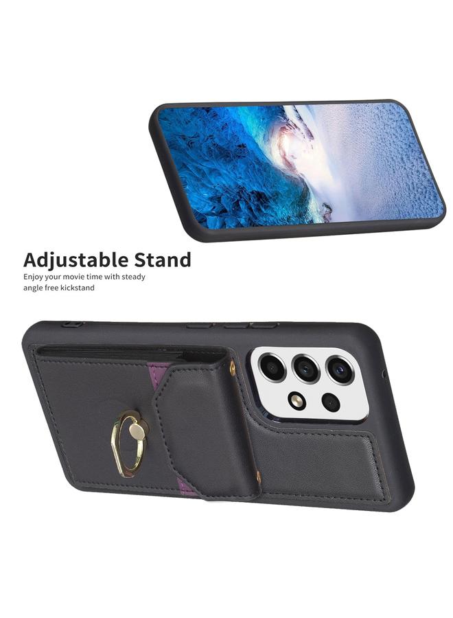 S-TOP Case For Samsung Galaxy A52 BF29 Organ Card Bag Ring Holder Phone Case - Image 5