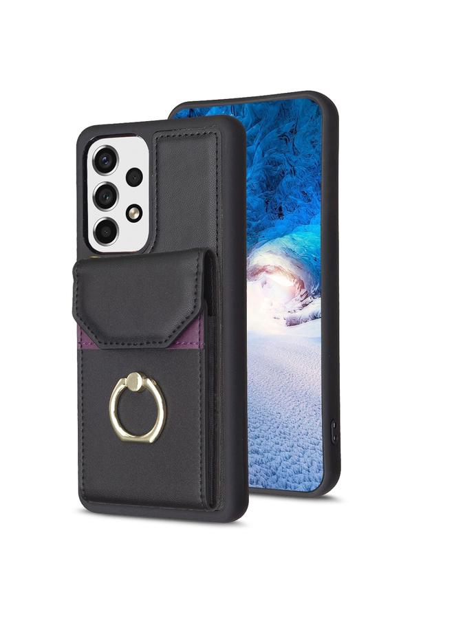 S-TOP Case For Samsung Galaxy A52 BF29 Organ Card Bag Ring Holder Phone Case - Image 1