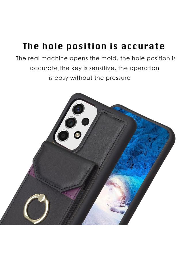 S-TOP Case For Samsung Galaxy A52 BF29 Organ Card Bag Ring Holder Phone Case - Image 3
