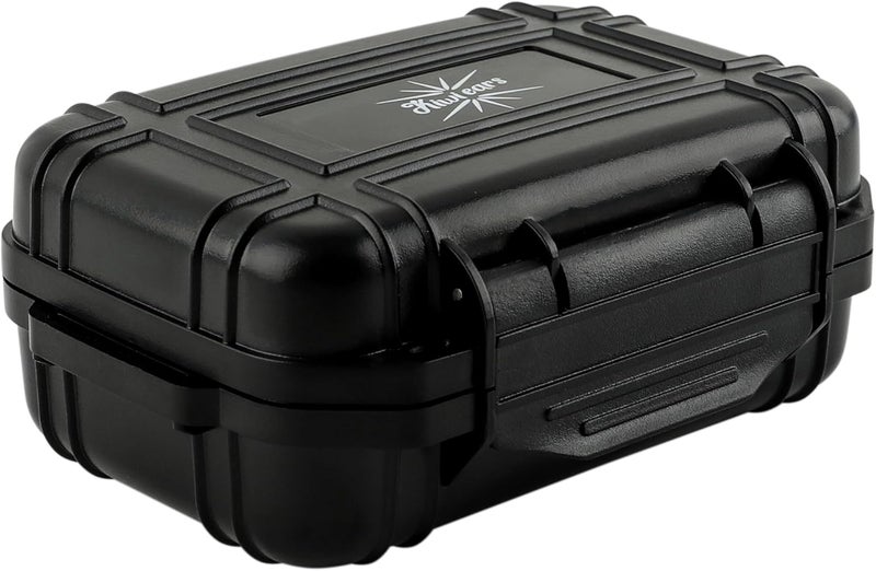 Linsoul Kiwi Ears SONICAP Waterproof Earbud Case,Hard Protective IEM Storage Box with EVA Lining,Hard Carrying Bag for Headphones,Earphone,Travel Carrying Case Fit for ZS10 Pro,Zero:2,EW300 (Black) - Image 1