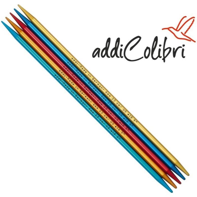 Addi Double Pointed Needle, Metal, Multi-Colour, 15cm x 2.75mm - Image 5