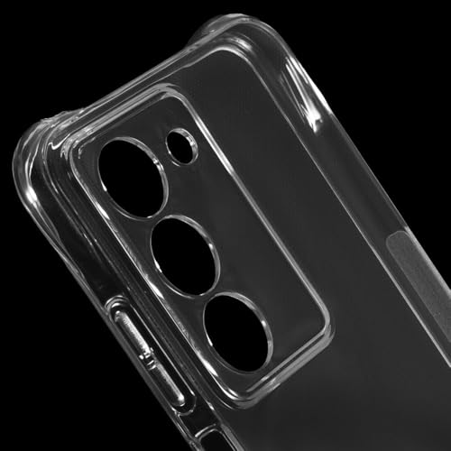 REALCASE Silicone Realme 14X 5G Back Cover Case, Scratch Resistant Protective Crystal Clear Transparent Shock Proof Bumper Back Cover Case for Realme 14X 5G - Image 2