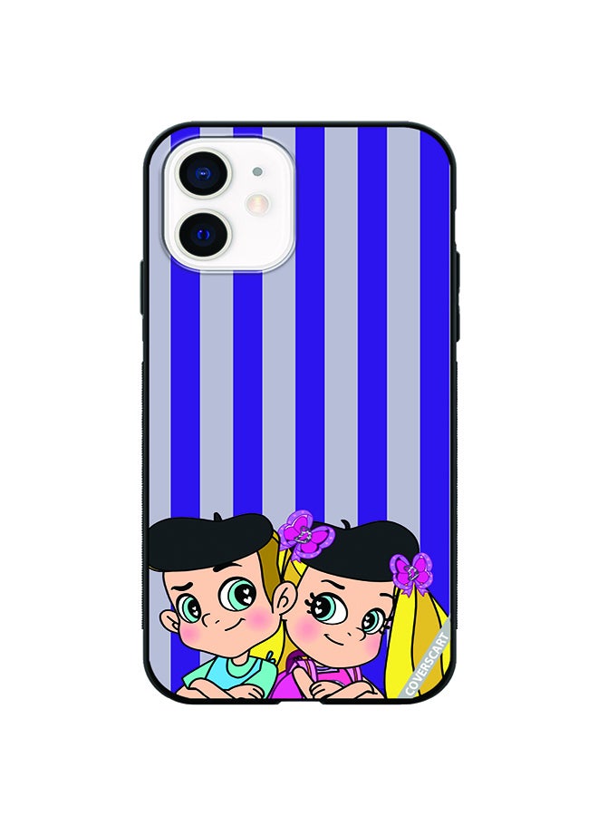 Protective Case Cover For Apple iPhone 12 Mini Diana Design Multicolour