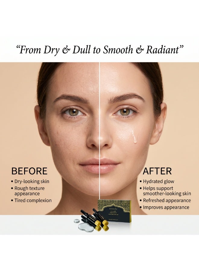 BLOOMING DAY Anti-Wrinkle Ampoule Essence 2ml × 7 – Hydrating & Smoothing Face Essence with Hyaluronic Acid - Image 5
