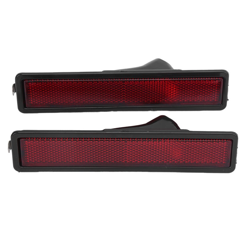 Side Marker Light Cover Red ABS Hard Case - Perfect Replacement Lens for E30 E32 E34 318i 325i 525i 735i - Image 1