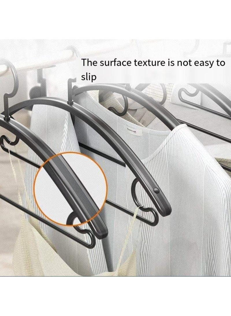 Aluminum alloy hangers, indoor balcony, semi-circular, seamless hangers, 5 pieces - Image 5