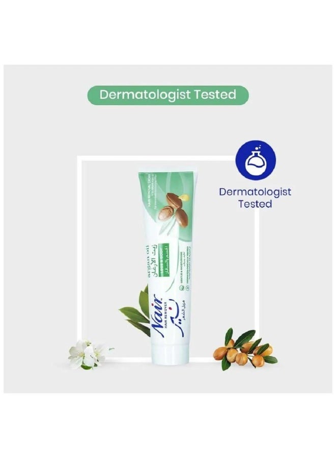 نير كريم لطيف لإزالة الشعر مع زيت الارغان - 110 جم - Image 3