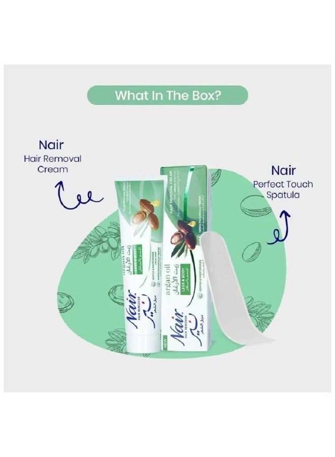 نير كريم لطيف لإزالة الشعر مع زيت الارغان - 110 جم - Image 5