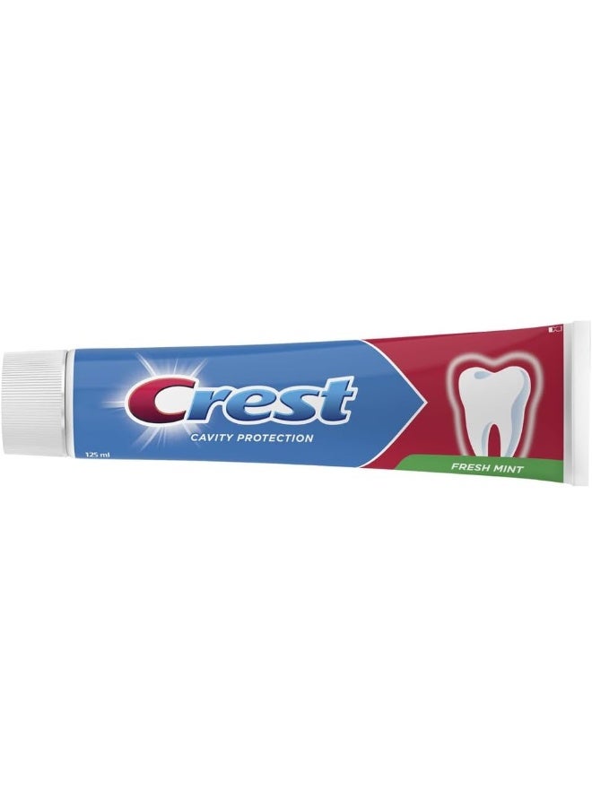 Crest Cavity Protection Fresh Mint Toothpaste, 2 X 125 Ml - Image 2