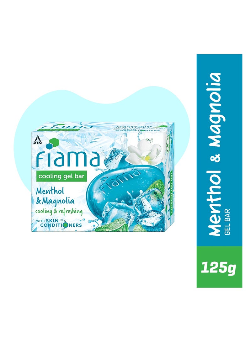 Fiama بار جل التبريد بالمنثول والماغنوليا مع مرطبات البشرة - Image 3
