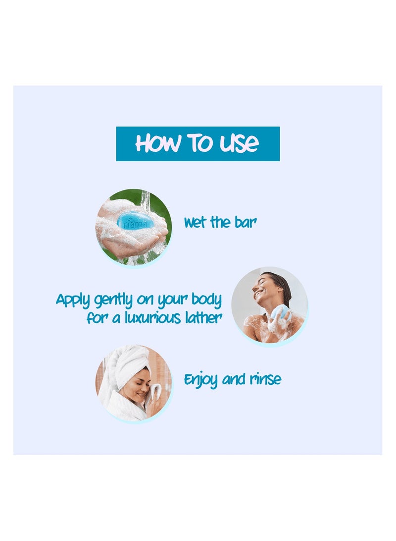 Fiama بار جل التبريد بالمنثول والماغنوليا مع مرطبات البشرة - Image 5