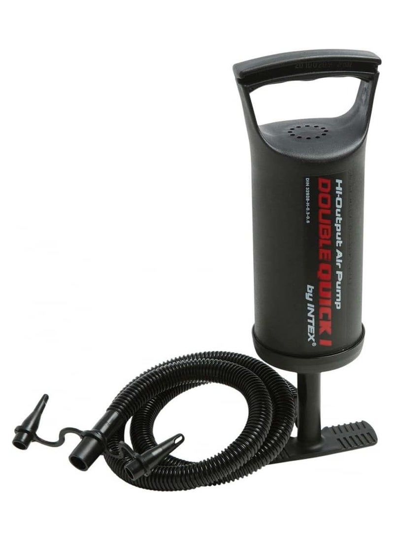 INTEX Portable Double Quick – Hand Pump swimming Pool Accessories 29cm  - Image 1