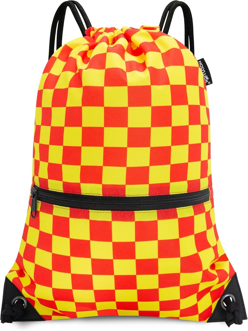 Drawstring Backpack Bag Sport Gym Sackpack