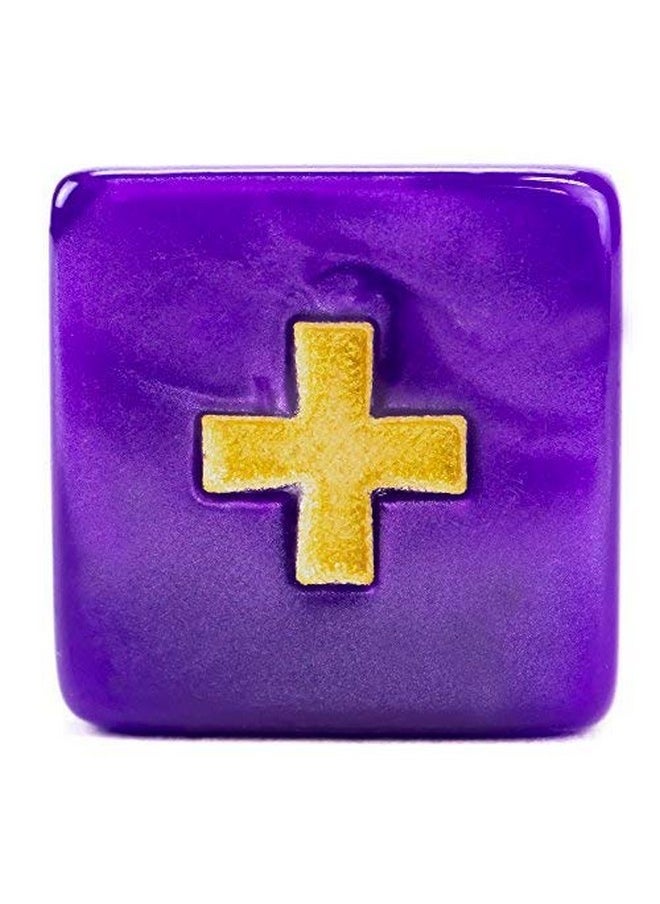 Wiz Dice Wiz Dice - Fudge Dice GM Starter Set - Polyhedral Set with Bag for RPG Adventure Games - D6 Dice with Plus, Minus, and Blank Faces - Mystical - 20 ct  - Image 4