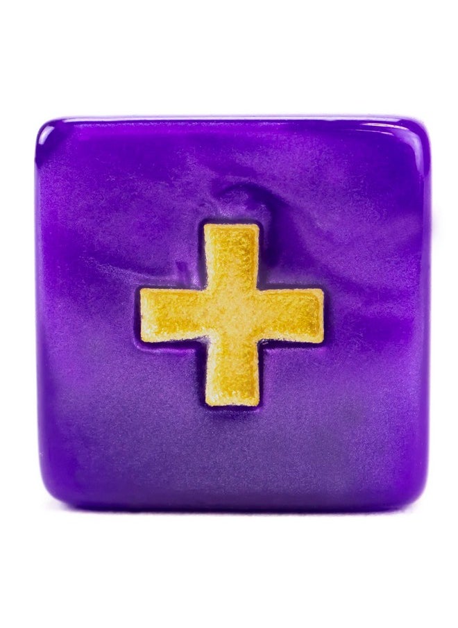 Wiz Dice Wiz Dice - Fudge Dice GM Starter Set - Polyhedral Set with Bag for RPG Adventure Games - D6 Dice with Plus, Minus, and Blank Faces - Mystical - 20 ct  - Image 5