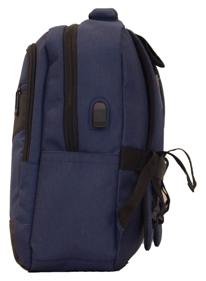 Fashionable business and university backpack with external USB charging port  - Image 4