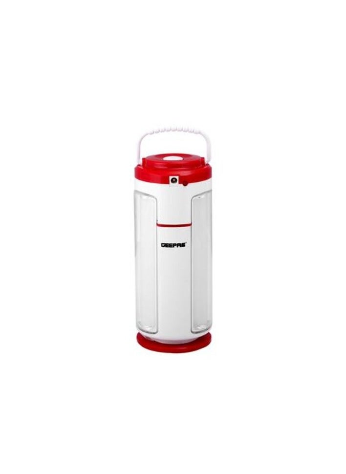 GEEPAS - Geepas Ge53023 Rechargeable LED Lantern 10W - Emergency Lantern With Light Dimmer Function | 54 Super Bright Leds, 7 Hours Working | Ideal For Camping Hiking & Emergency Use - Image 1