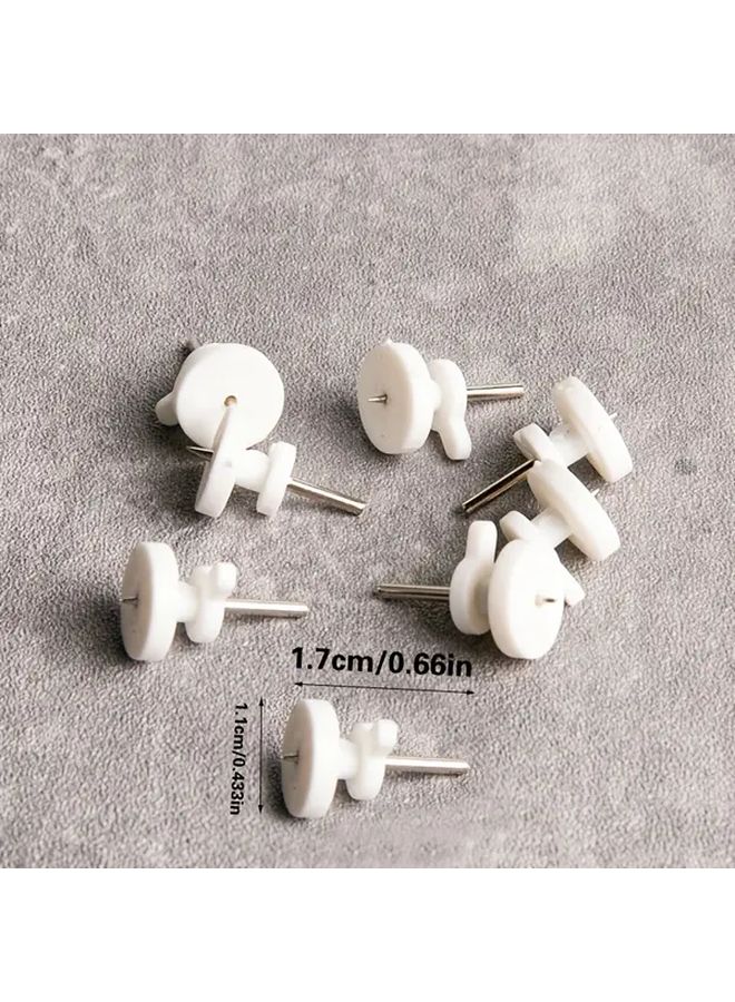 50 Pieces Invisible Nails Wall Hooks For Paintings Posters Clocks No Trace Hanging - Image 2