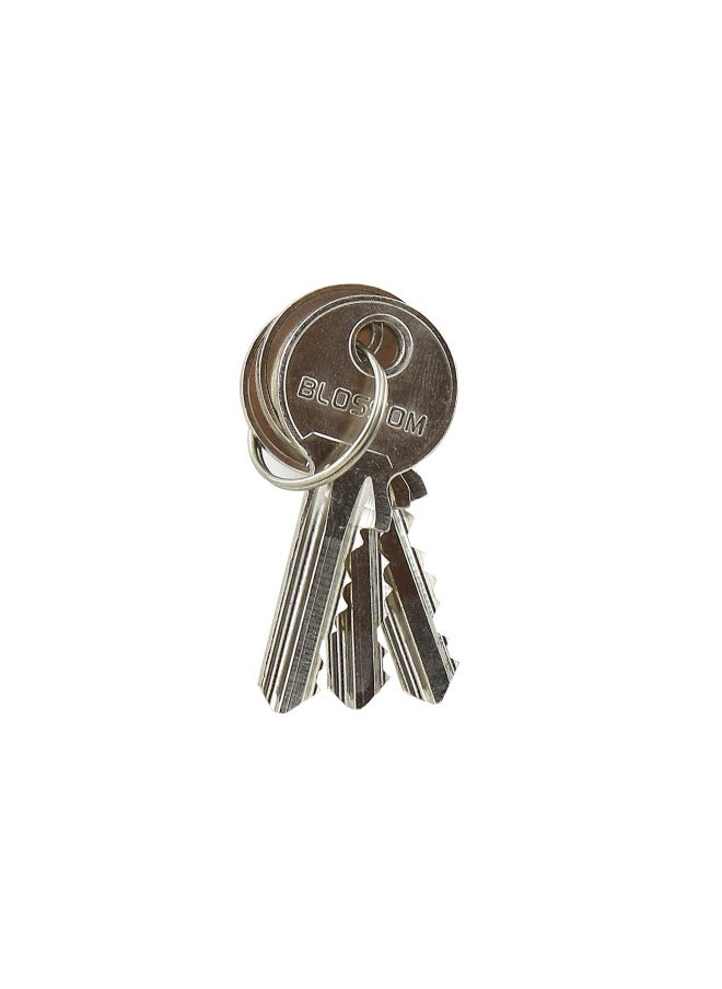 Blossom Rectangular Iron Padlock Bl7375  - Image 4
