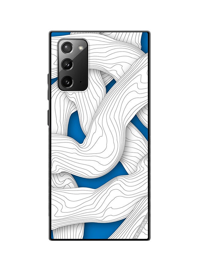 VR CREATIVE Protective Case Cover For Samsung Galaxy Note20 5G Texture Design Multicolour - Image 1