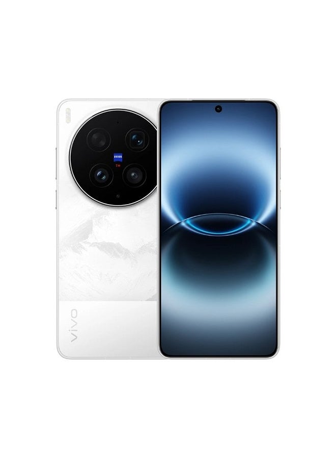 فيفو هاتف X300 Ultra الذكي بنظام أندرويد 5G (512GB 16GB RAM) أبيض | مواصفات صينية | شاشة LTPO AMOLED بحجم 6.82 بوصة، 1B لون، شاشة HDR حيوية بتردد 144Hz | بطارية 6600 مللي أمبير، شحن سلكي 100W، NFC | كاميرا سيلفي بدقة 50MP | كاميرات خلفية ثلاثية (50MP+200MP+50MP) | دعم صورة Ultra HDR | مع دعم Google Play - Image 2