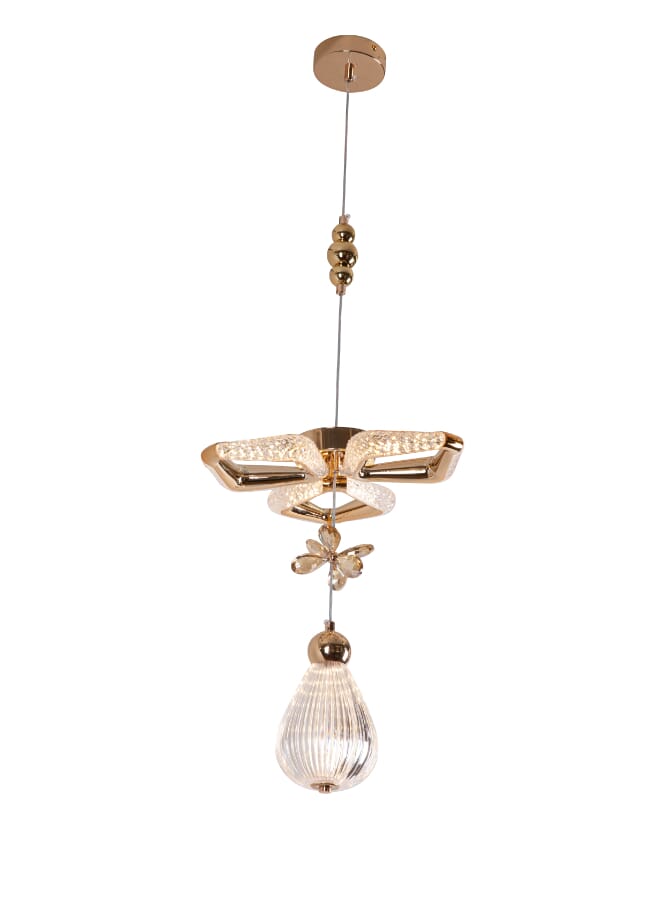 Best Power Modern LED Ceiling Chandelier Light 9881 – 25W, 32cm Diameter, Adjustable Hanging Pendant with 90cm Length – Stylish Lighting for Living Room, Dining Room, Bedroom - Image 2