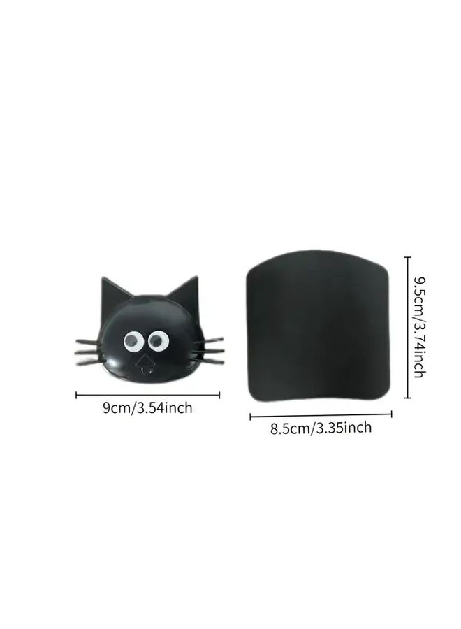 Black Cat Toilet Paper Holder Bathroom Decorative Art Piece Home Decor Four Seasons - Image 3